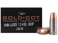 speer 9mm Luger Gold Dot 124grs speer 9mm Luger Gold Dot 124grs