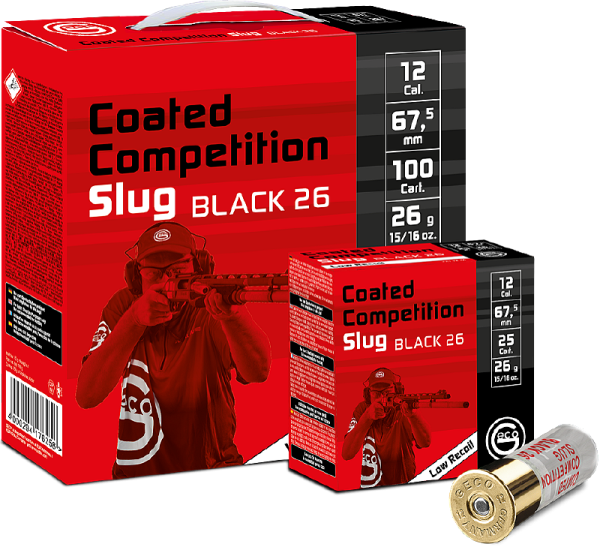 Geco Coated Competition Slug Black 26g