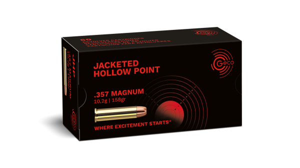 GECO .357 Magnum Jacketed Hollow Point 158grs
