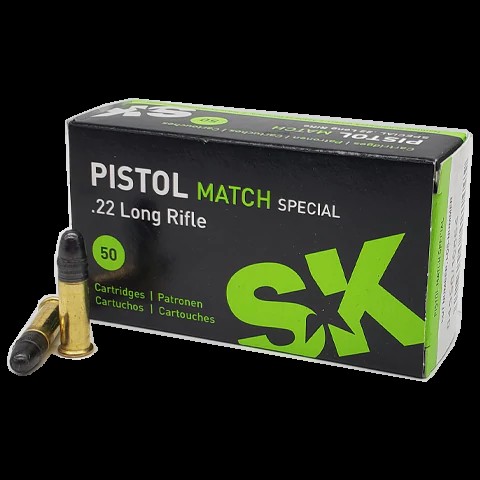 SK .22lr Pistol Match Special 40grs