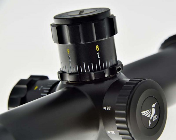 DDoptics® Zielfernrohr Nachtfalke HDX 5-30x50 Tactical Gen. III (MilDot)