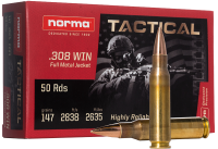 norma .308 Tactical FMJ 147grs norma .308 Tactical FMJ 147grs