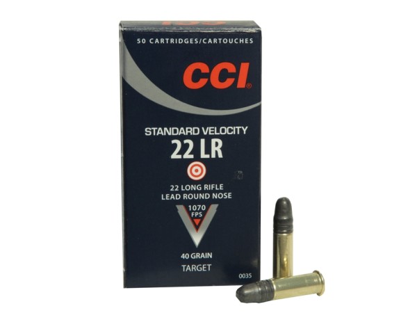 CCI 22lr Standard Velocity 40grs