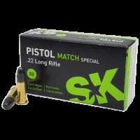 SK .22lr Pistol Match Special 40grs SK .22lr Pistol Match Special 40grs