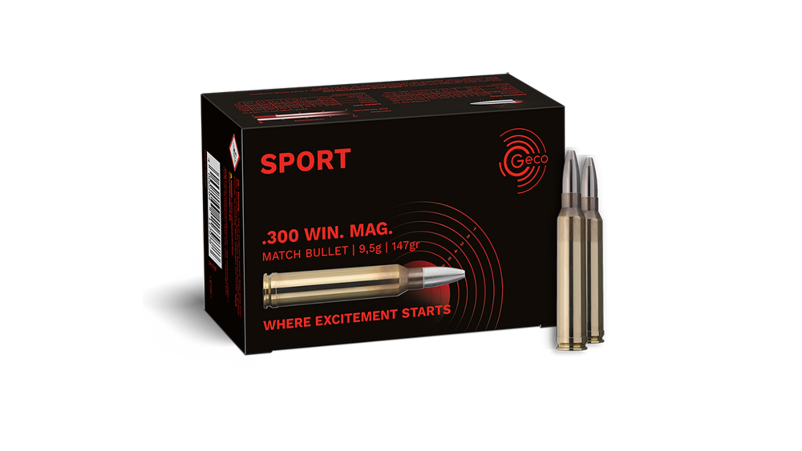 GECO .300 Win. Mag. Sport 147grs Spartan Arms