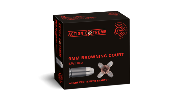 GECO 9 mm Browning Short Action Extreme 85grs