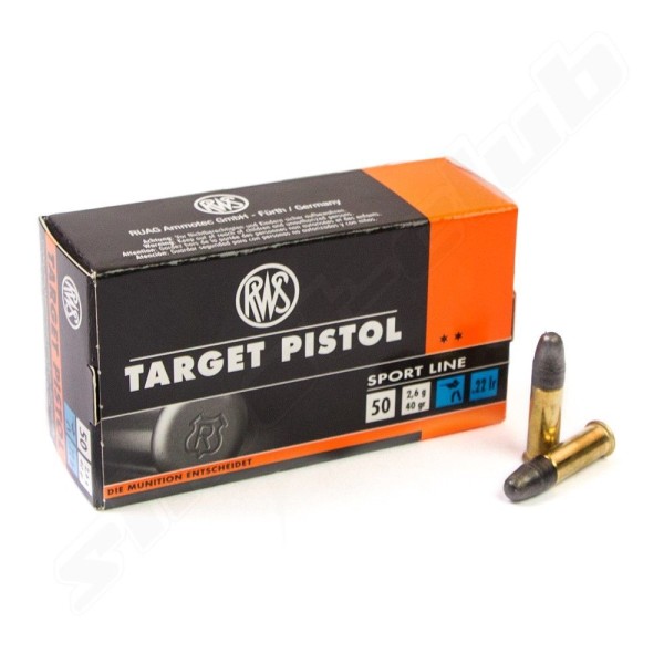 RWS 22lr TARGET PISTOL 40grs