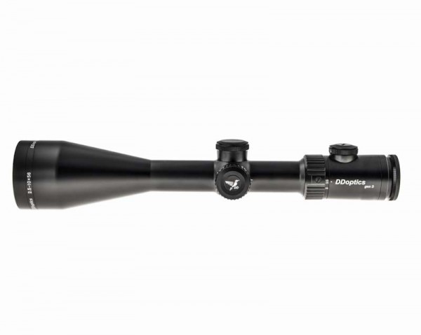 DDoptics® Zieloptik Nachtfalke HDX 2,5-10x56 Gen. III - A4N (MRAD)