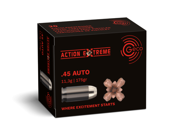 GECO .45 Auto Action Extreme 175grs