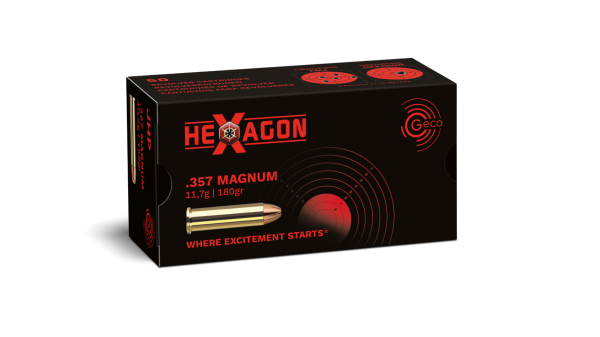 GECO .357 Magnum HEXAGON 180grs