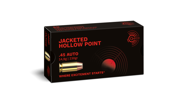 GECO .45 Auto Jacketed Hollow Point 230grs